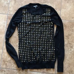 Black express sweater